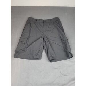 REI Co-Op Shorts Womens 8 Gray Lightweight Stretch Tough Gorpcore Hiking Camping
